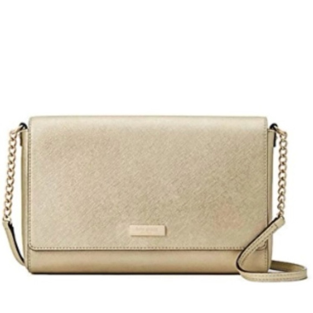 Kate Spade Tilden Place Alek Gold Crossbody Purse